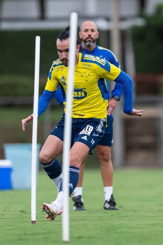 Fotos do treino do Cruzeiro nesta quarta-feira (20/10) na Toca II
