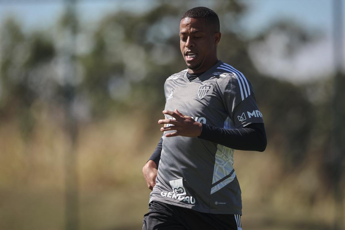 Fotos do treino do Atltico neste domingo, na Cidade do Galo