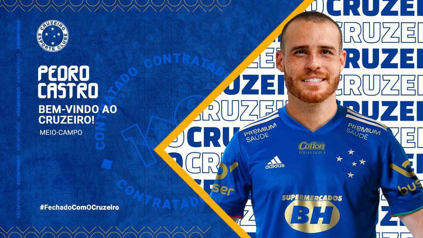 Pedro Castro, meio-campista (Cruzeiro)