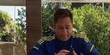Cantor Leonardo apareceu com a camisa do Cruzeiro nas redes sociais