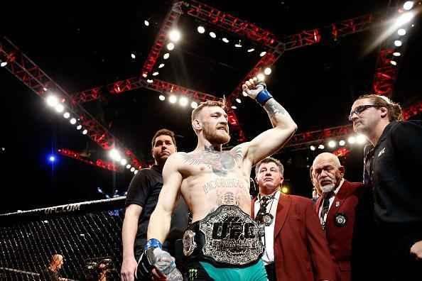 Imagens do incrível nocaute de Conor McGregor sobre José Aldo