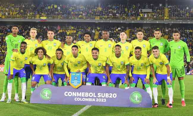 Brasil tropeça contra Colômbia e perde a ponta do Sul-Americano sub-20