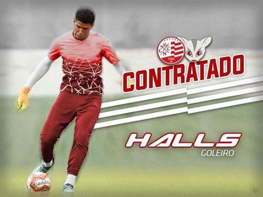 O Nutico anunciou a contratao do goleiro Halls, que estava no Vasco
