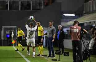 Fotos do jogo entre Santos e América