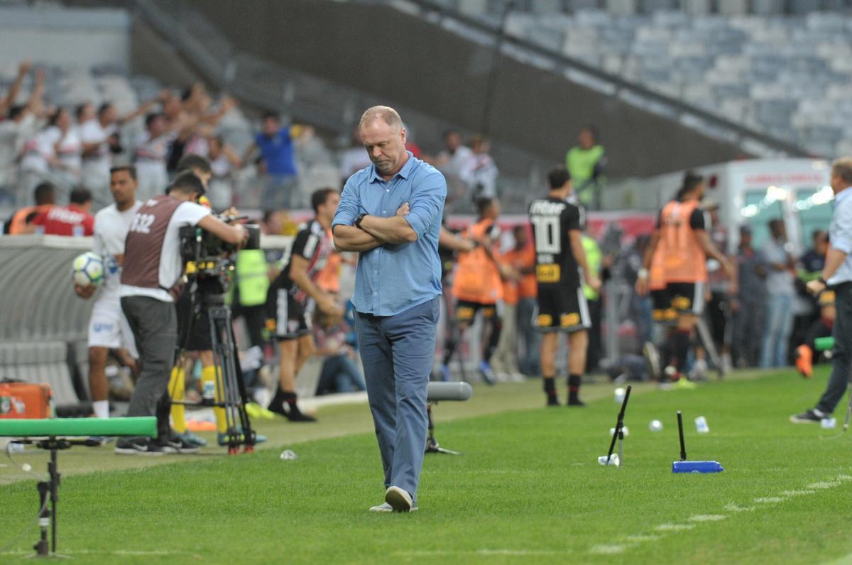Fotos do jogo entre Cruzeiro e So Paulo