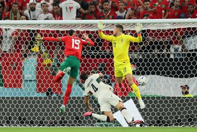 Fotos do jogo entre Marrocos e Portugal no Est�dio Al-Thumama, no Catar, pela Copa do Mundo de 2022