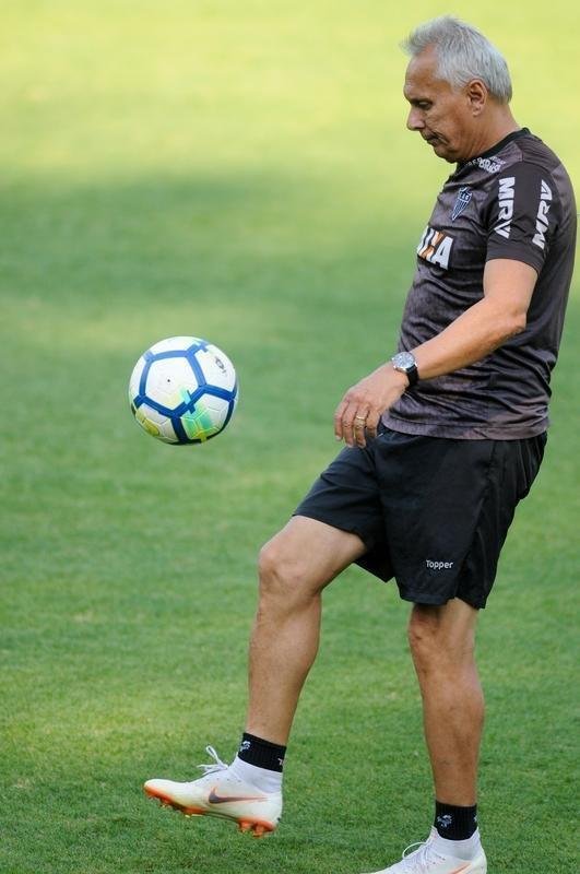 Nesta quarta-feira, os reservas do Atltico realizaram um treino coletivo contra o time sub-20 do Galo