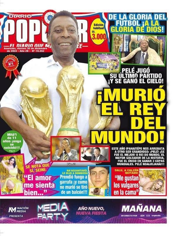 Jornal Dirio Popular, do Paraguai