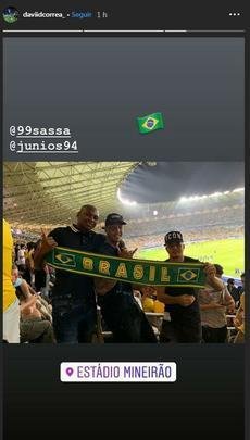 David e Sassá, atacantes do Cruzeiro