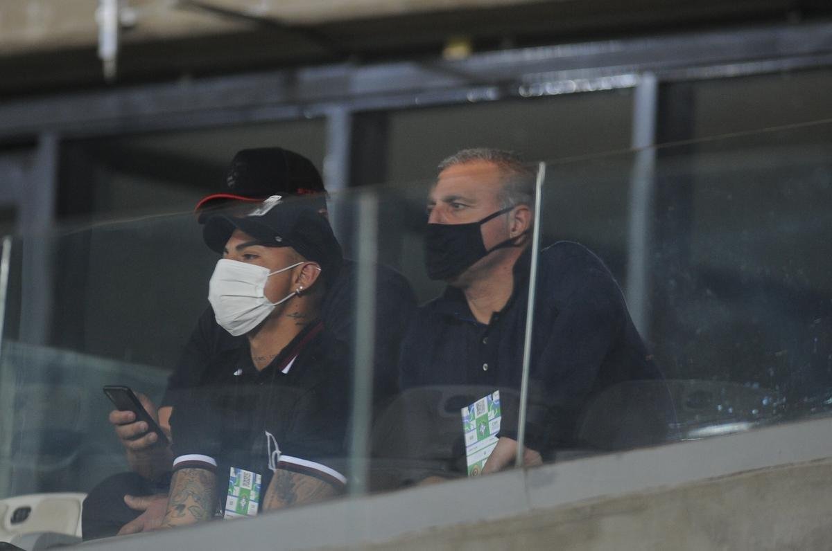 Imagens do jogo entre Atltico e Flamengo, no Mineiro, pelo Brasileiro