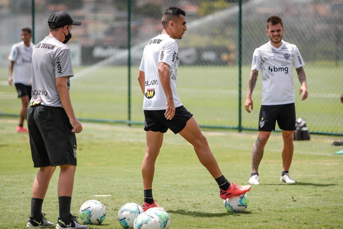 Atltico se prepara para jogo contra o Internacional