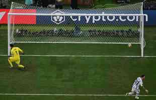 As melhores imagens da final da Copa do Mundo entre Argentina e Frana, no Estdio Icnico de Lusail, no Catar