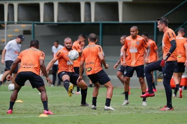 Fotos do último treino do Atlético antes da estreia de Sampaoli