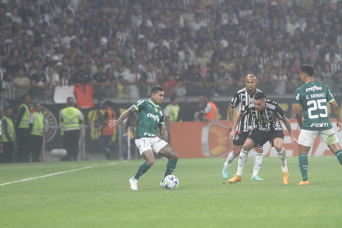 Fotos do jogo entre Atltico-MG e Palmeiras, pelo Brasileiro