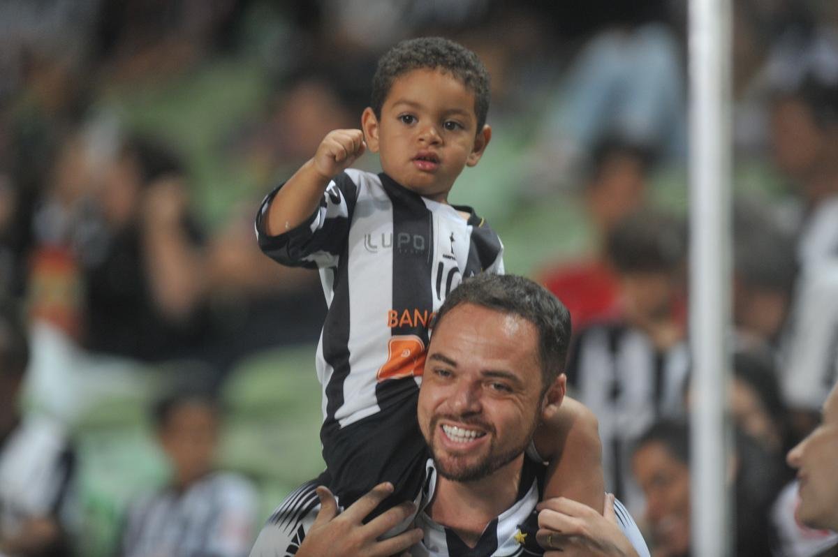 Fotos do jogo entre Atltico e Grmio