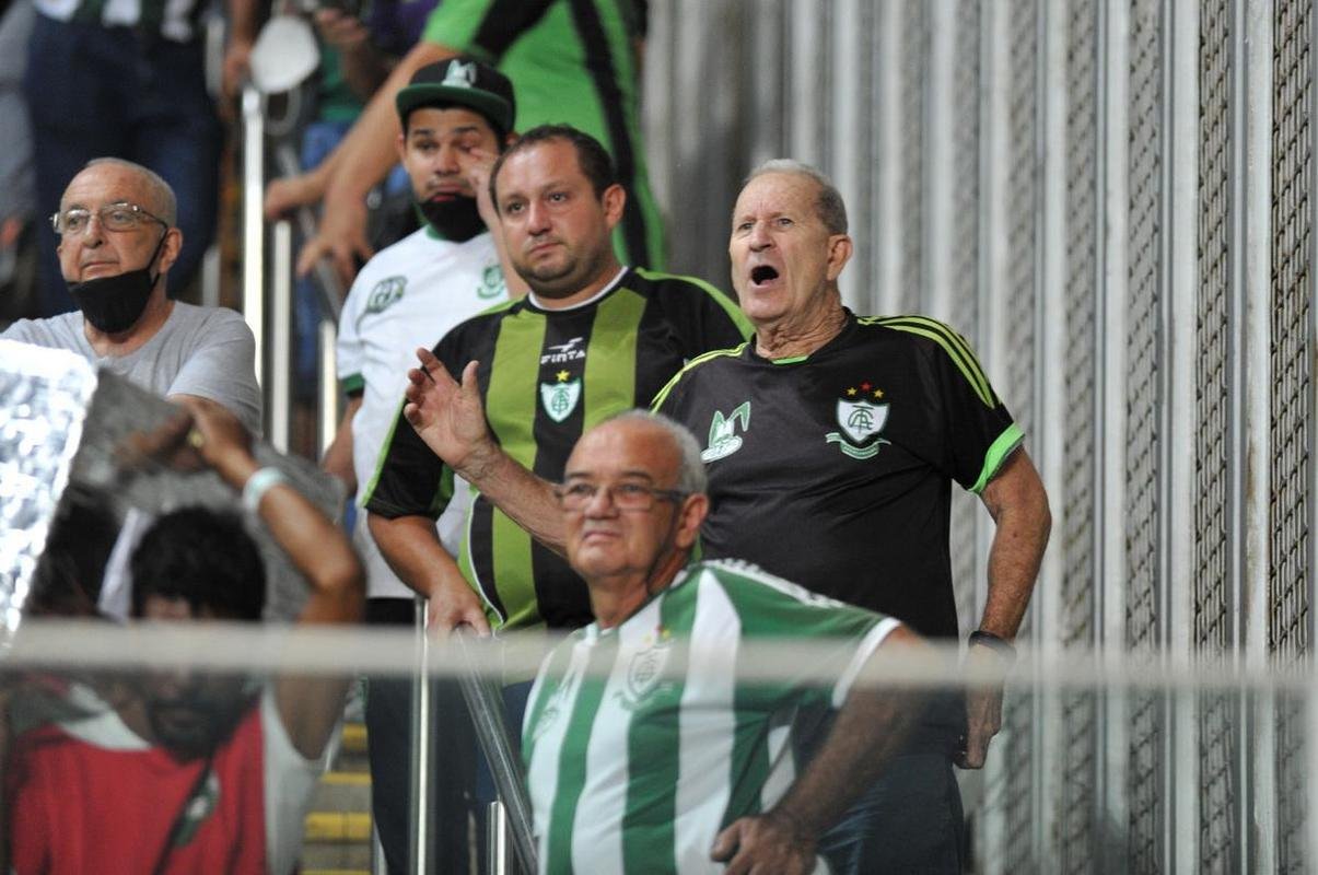 Fotos da derrota do Amrica para o Independiente del Valle, por 2 a 0, no Independncia, pelo Grupo D da Copa Libertadores
