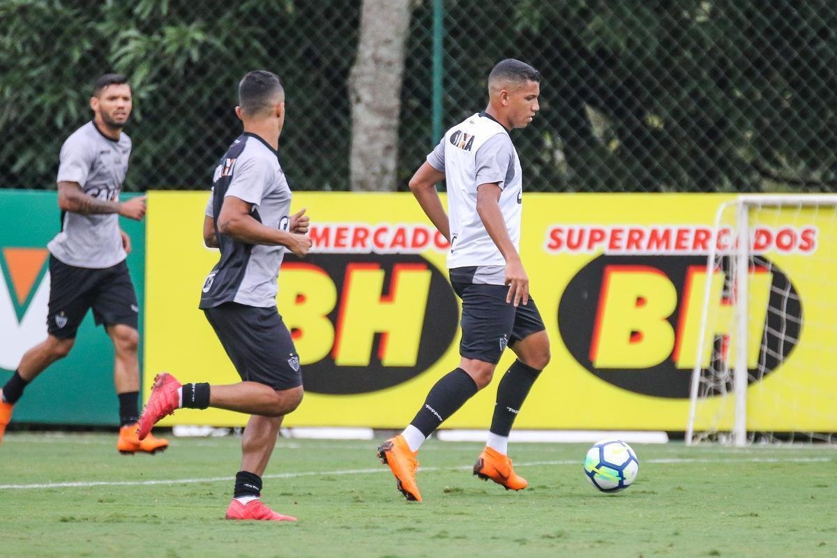 Jogadores do Atltico se reapresentaram na tarde desta segunda-feira aps vitria sobre o Cruzeiro