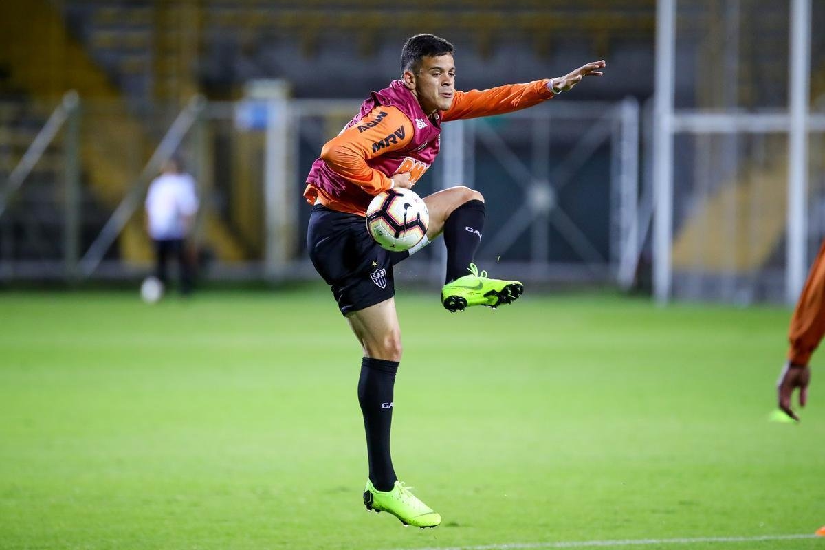 Atltico treinou na noite desta segunda-feira, vspera de jogo contra La Equidad-COL