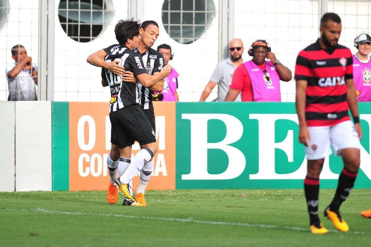 Veja imagens do jogo entre Atltico e Vitria