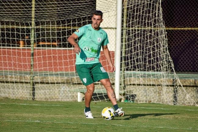 Treino do Amrica nessa quinta-feira (21), no CT Lanna Drumond, em Belo Horizonte