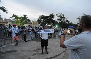 Fotos da torcida do Atltico na chegada ao Mineiro para a partida diante do Juventude pela 34 rodada do Brasileiro