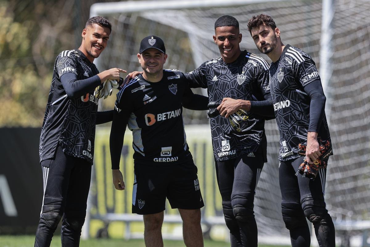 Fotos do treino do Atltico (02/09)