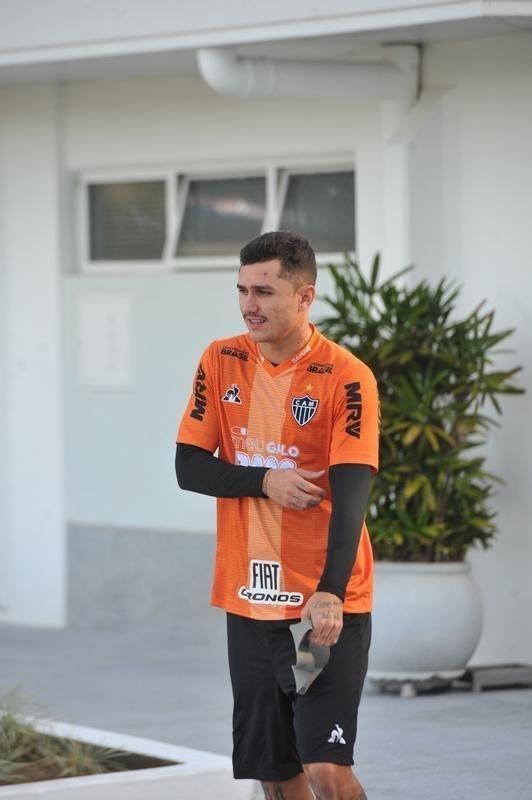 Fotos do ltimo treino do Atltico antes do jogo contra o Unin La Calera