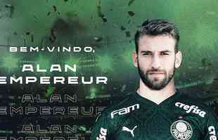 Alan Empereur - zagueiro brasileiro foi contratado pelo Palmeiras junto ao Hellas Verona, da Itlia