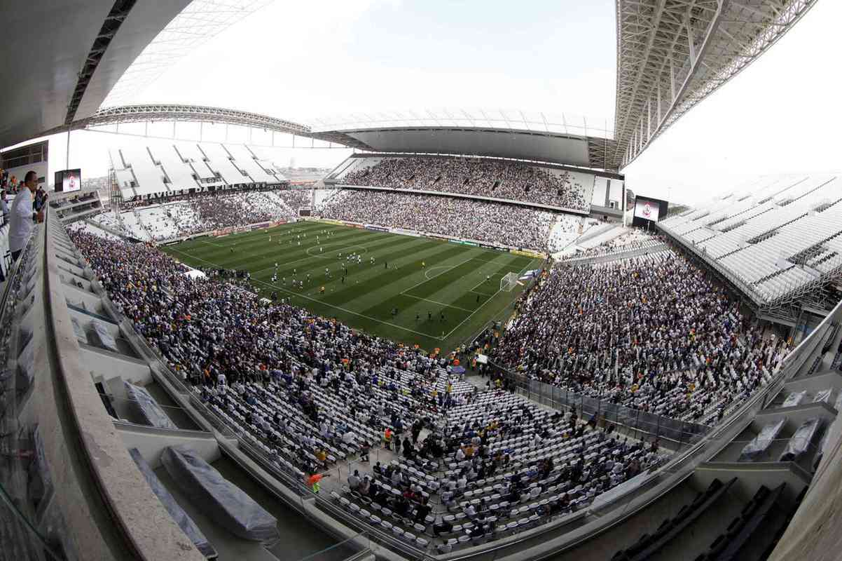 Estdio do Corinthians, em So Paulo, receber dez partidas de futebol na Olimpada