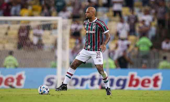 Lder do elenco do Fluminense, Felipe Melo desabafou aps classificao na Libertadores