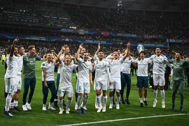 Festa do Real Madrid com a conquista da 13 Liga dos Campees, a terceira de forma seguida