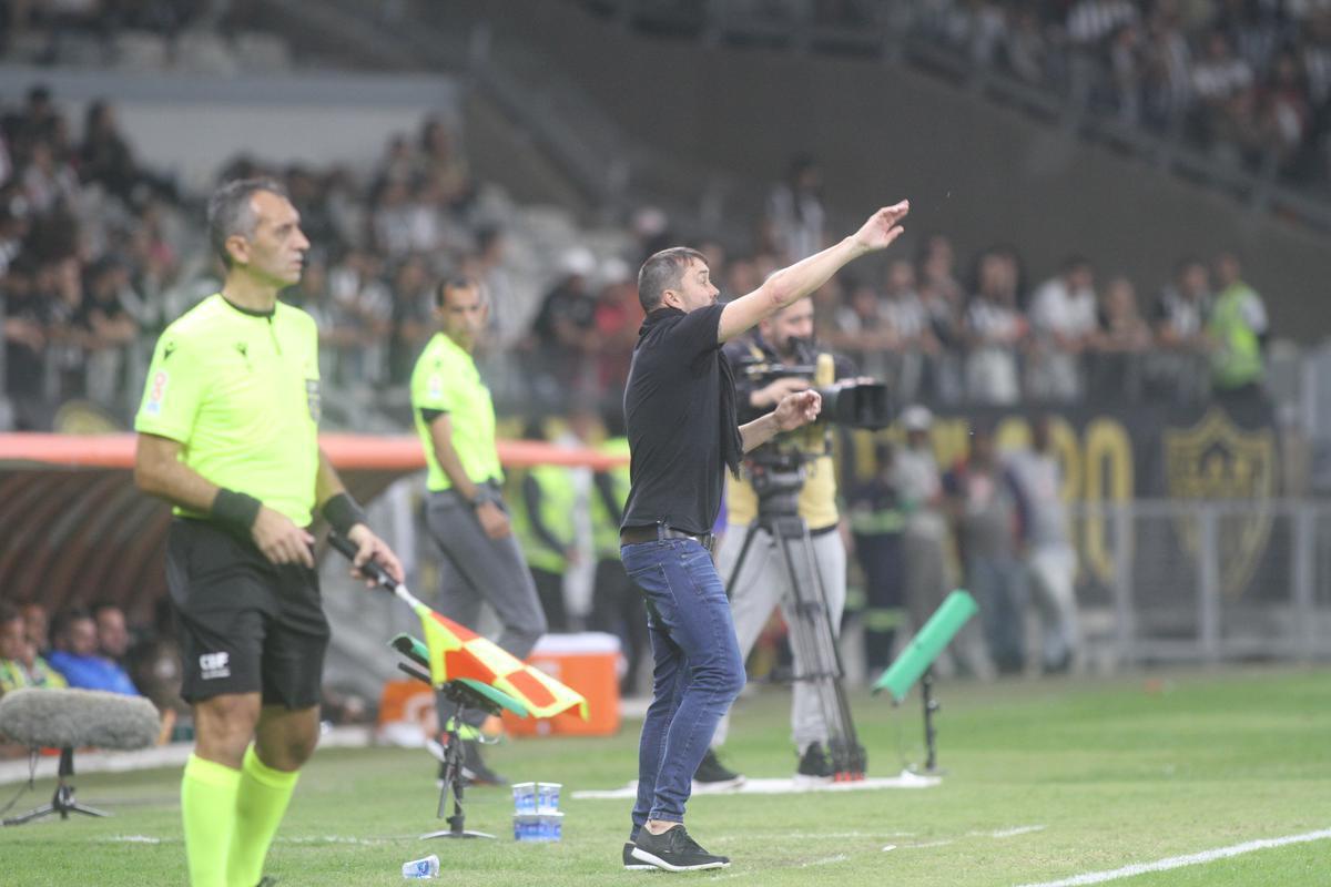 Fotos do jogo entre Atltico-MG e Palmeiras, pelo Brasileiro