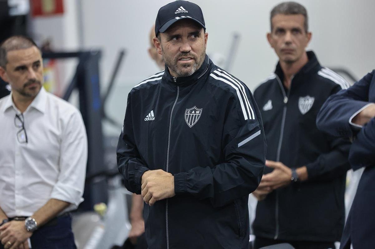 Veja fotos do primeiro dia de pr-temporada do Atltico