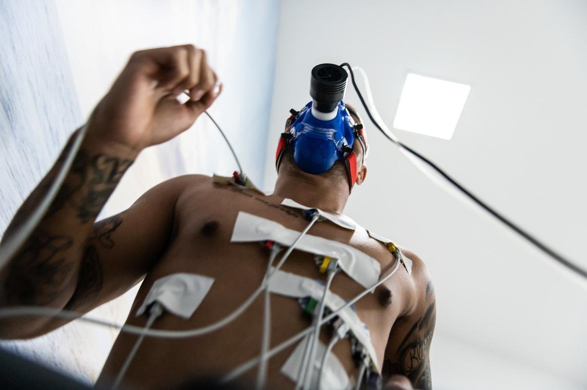 Anunciados como reforos para temporada 2021, Marcinho, Alan Ruschel, Felipe Augusto e Matheus Barbosa realizaram exames na Toca da Raposa II