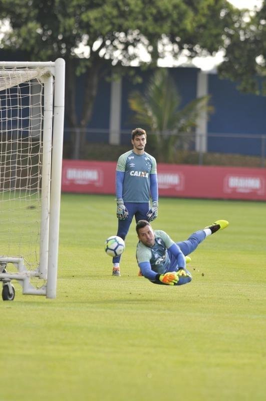 Imagens do treino do Cruzeiro desta quinta-feira, 12 de julho, na Toca da Raposa II