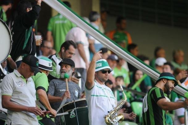 Amrica foi derrotado em casa pelo Figueirense