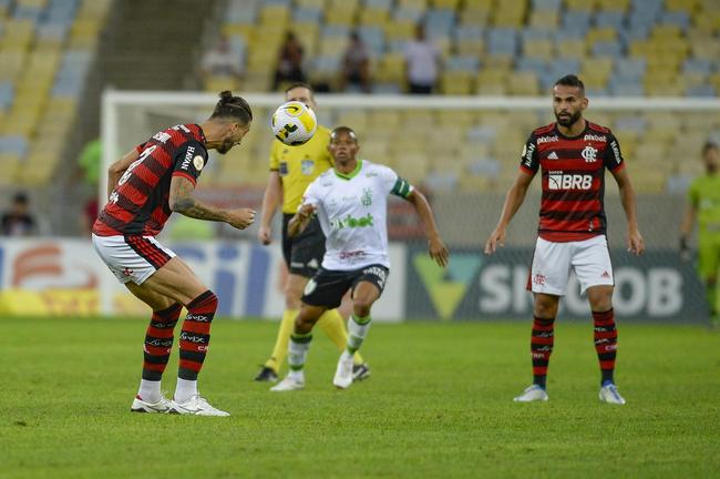 América foi derrotado pelo Flamengo por 3 a 0, no Maracanã