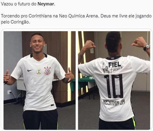 Torcedores de diferentes clubes do Brasil pediram a contratação de Neymar após o atacante ser comunicado que o Paris Saint-Germain não deseja sua continuidade para a próxima temporada