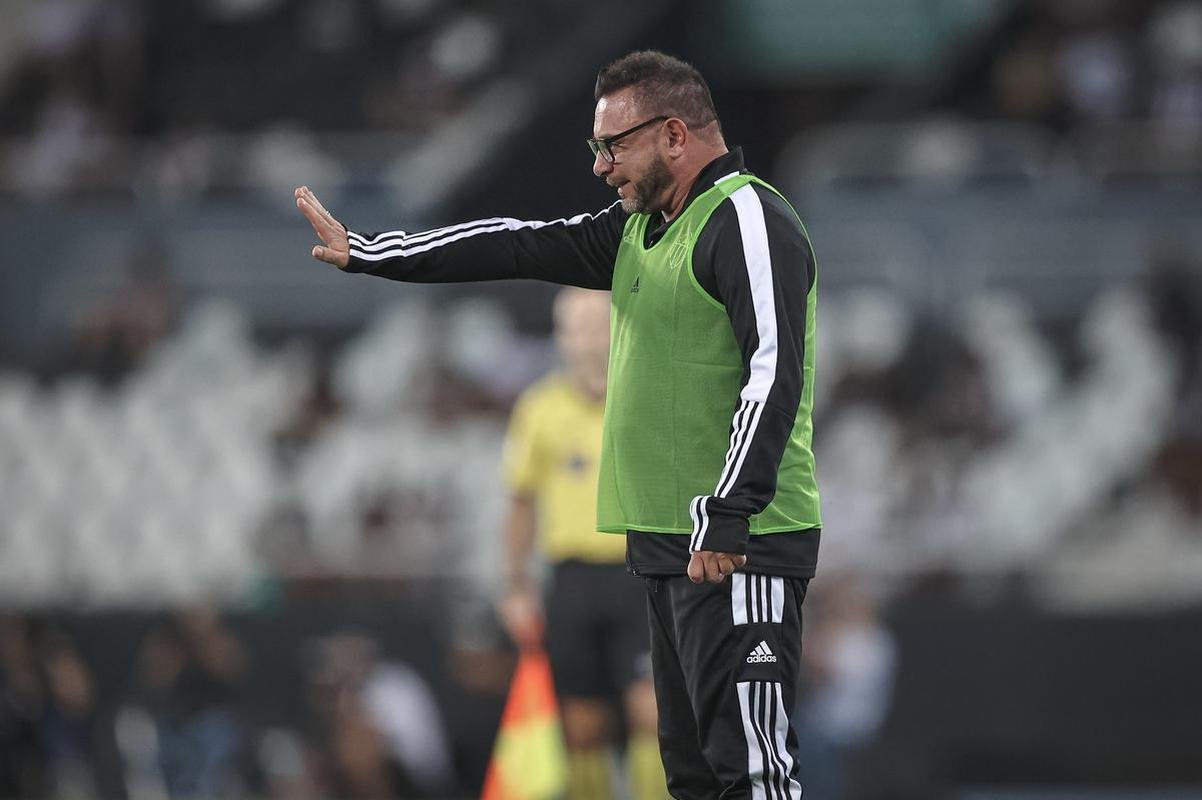 Botafogo x Atltico: veja fotos do jogo no Nilton Santos