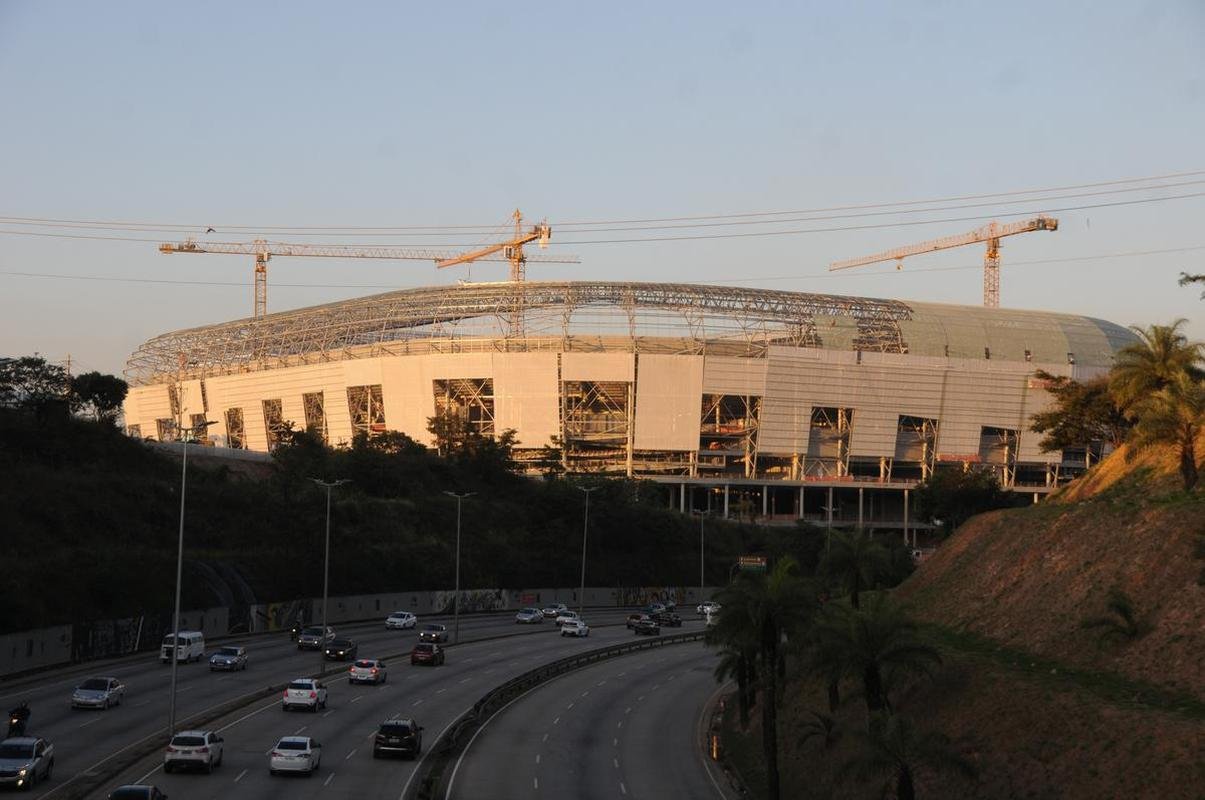 Futuro estdio do Galo, Aena MRV est com 60% das obras concludas