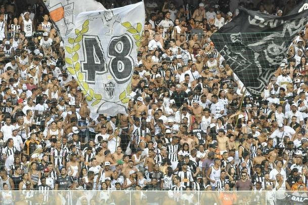 Fotos da torcida do Atltico na partida contra o Boa Esporte