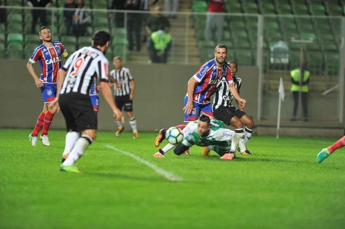 Atltico e Bahia se enfrentaram, no Independncia, pela 15 rodada do Campeonato Brasileiro