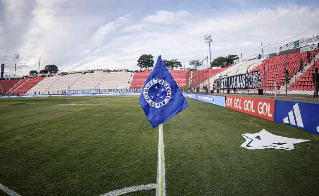 Arena do Jacar antes do duelo entre Cruzeiro e Cuiab