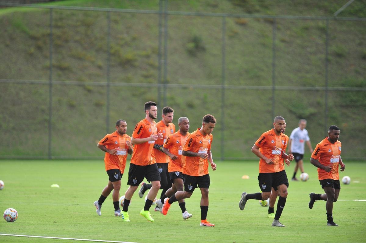 Fotos do primeiro treino do Atltico em 2020. Foi a primeira atividade comandada pelo venezuelano Rafael Dudamel