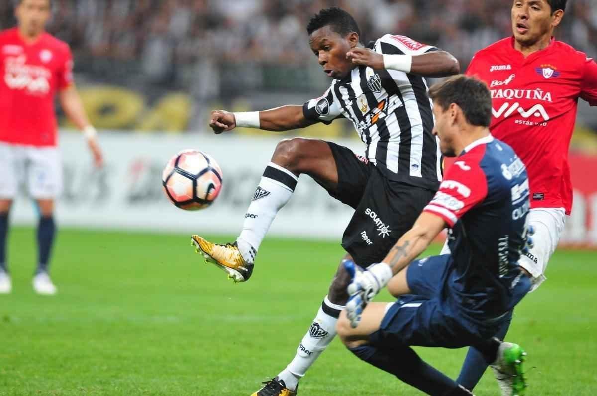 Atltico e Jorge Wilstermann se enfrentaram, no Mineiro, pelas oitavas de final da Libertadores