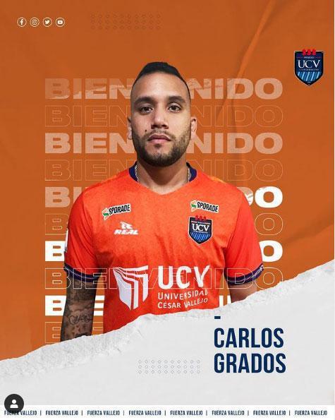 Carlos Grados, goleiro (Universidad César Vallejo, do Peru)