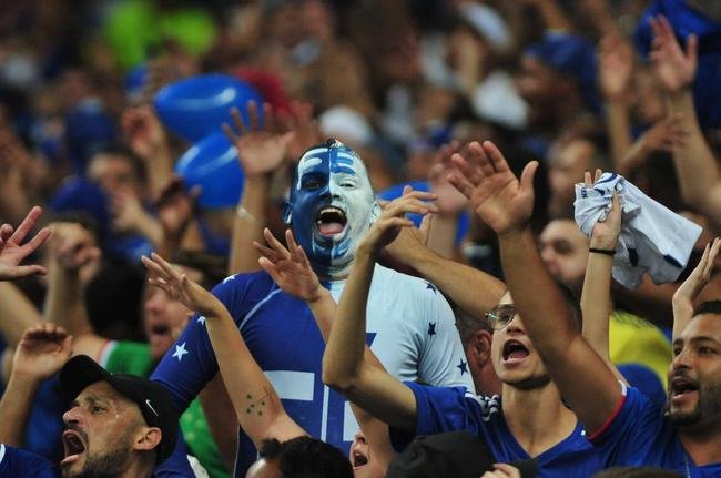 Fotos da partida entre Cruzeiro e Brusque, no Mineiro, em BH, pela 35 rodada da Srie B do Brasileiro