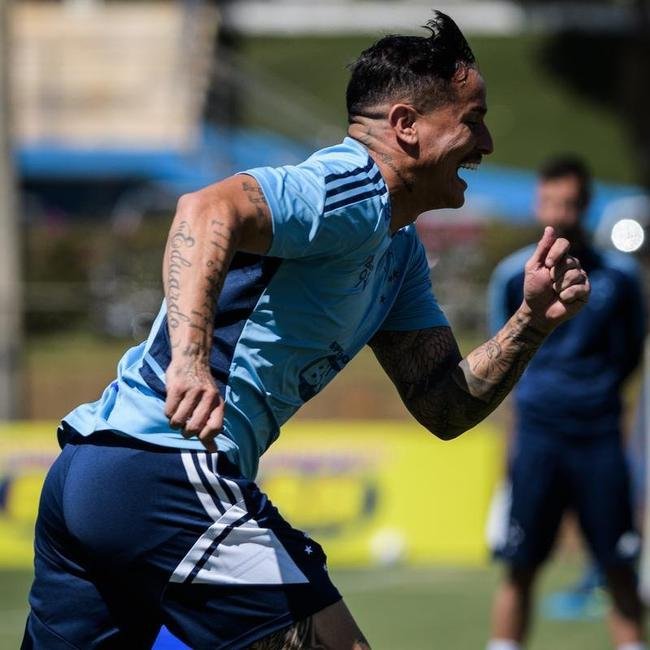 Cruzeiro fecha preparao para jogo contra o Cricima