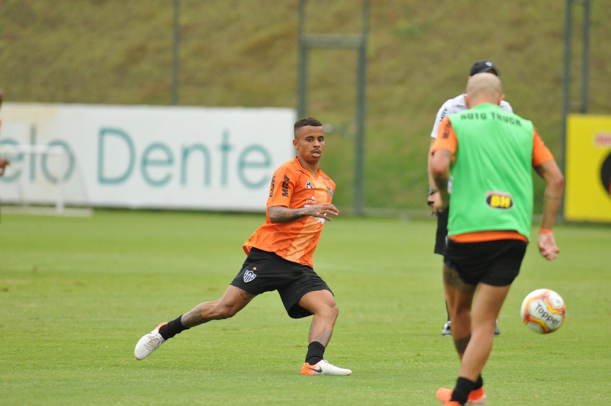 Atltico treinou na tarde desta quinta-feira, na Cidade do Galo