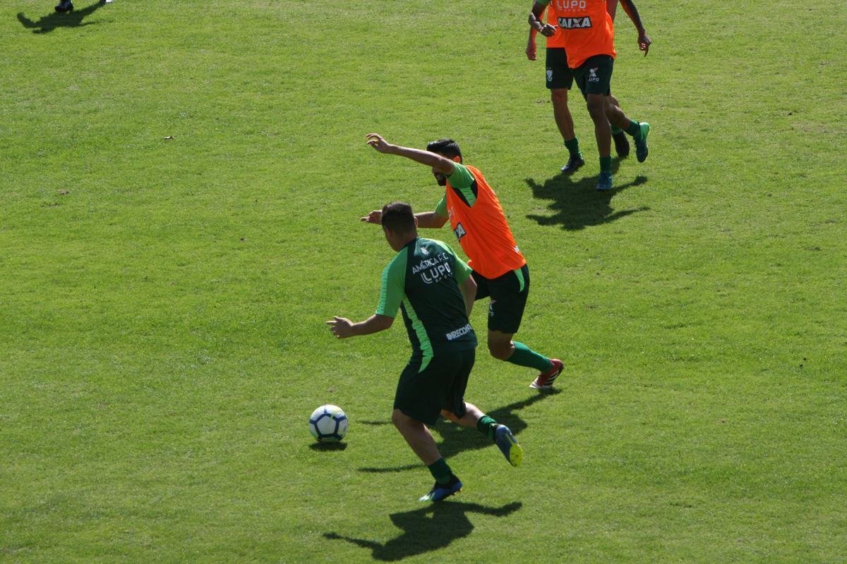 Amrica se prepara para enfrentar o Cruzeiro, nesta quinta-feira, s 19h30, pela 13 rodada do Brasileiro